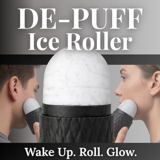 DE-PUFF ICE ROLLER: Instantly Reduce Facial Puffiness